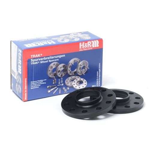 H&R DR-System Wheelspacers 12mm 5x112 - Hub 57,1mm - Bolt size M14x1,5 -  Audi/Seat/Skoda/Volkswagen/Ford - Black