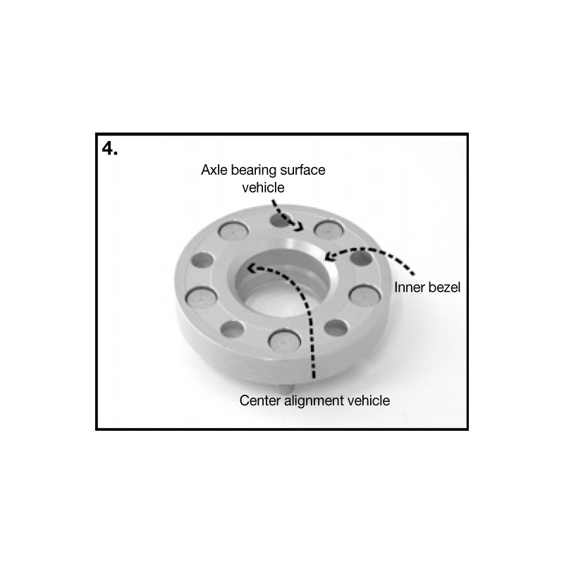 H&R DRM PCD Adapter-System 25mm 5x114,3-5x130 - Hub 67,1mm->71,6mm - Bolt size M14x1.50