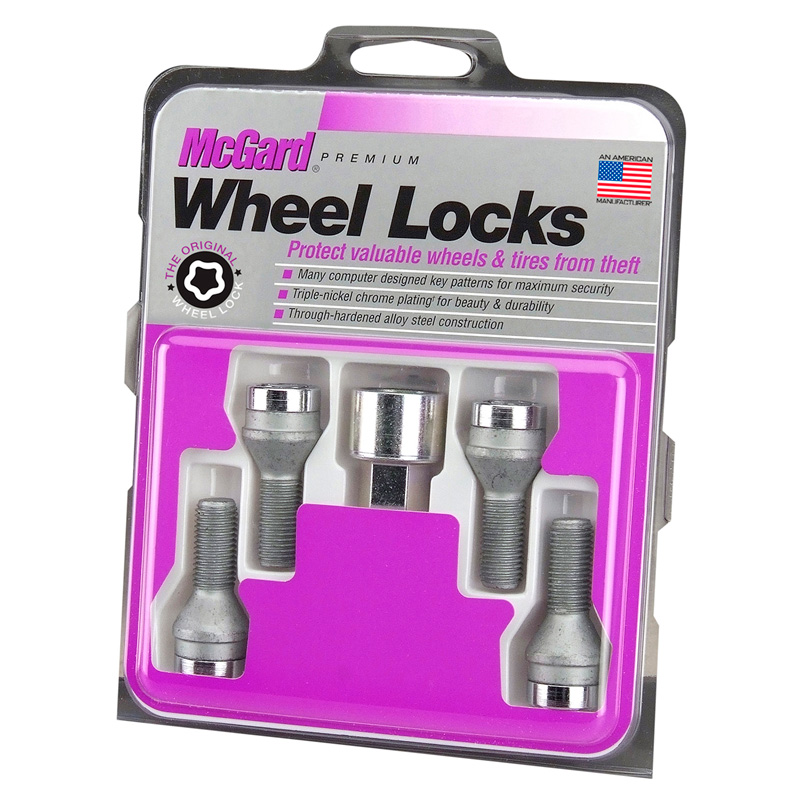 McGard Wheel locking bolts M12x1.50 - Conical - Length 25.5mm (17mm hex)