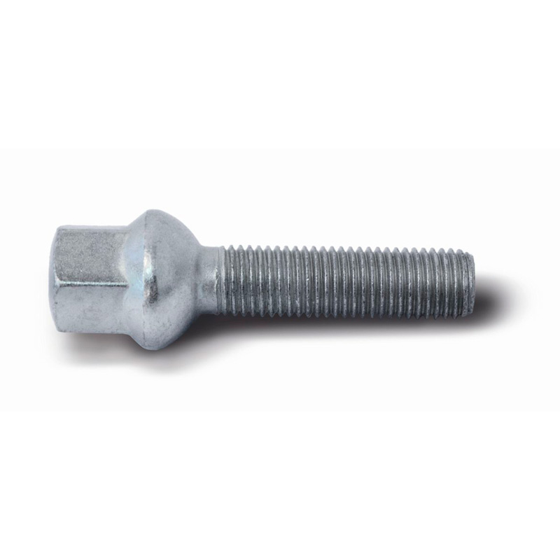 H&R Wheel bolt Round-Head R12 M12x1.50 - Length 60mm (e.g.  Mercedes)