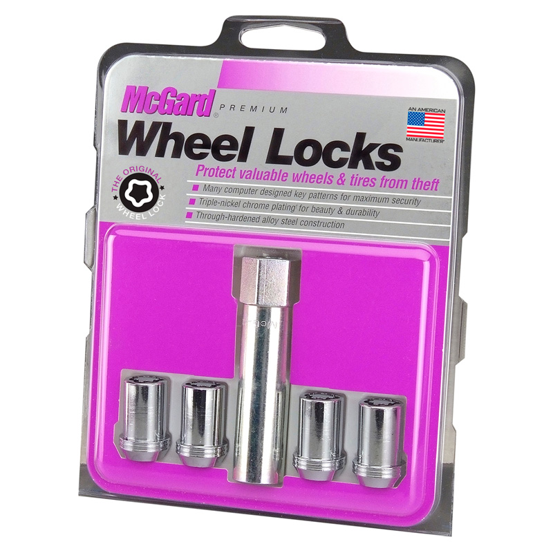 McGard HEX/Tuner Wheel locking nuts M12x1.50 - Conical - Length 21mm