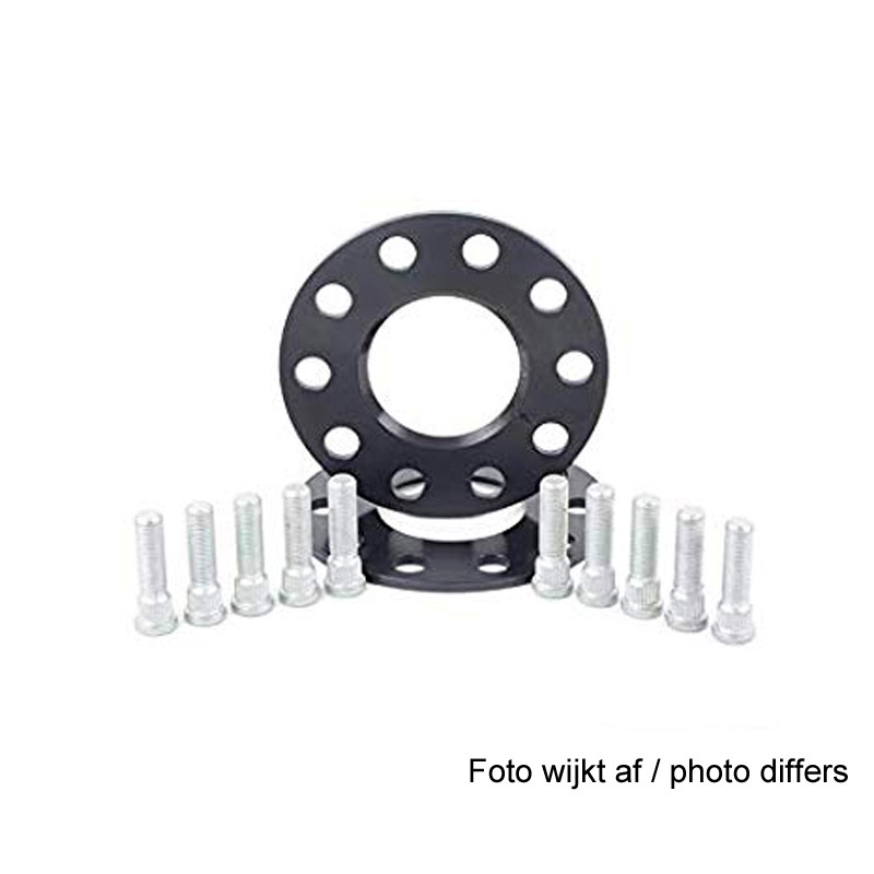 H&R DRS-System Wheelspacers 8mm 5x114,3 - Hub 67,1mm - Bolt size M12x1,5 -  Kia - Black