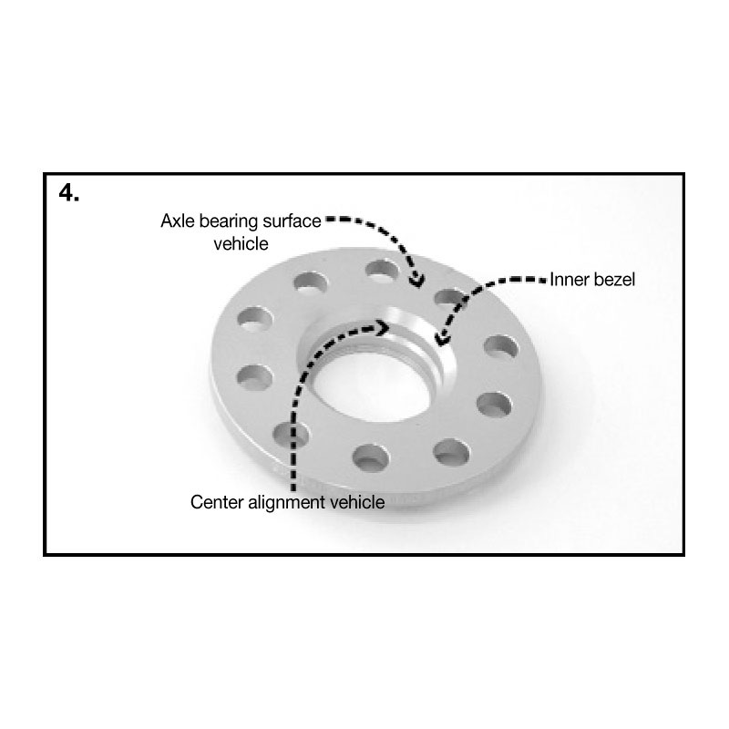 H&R DR-System Wheelspacers 9mm 5x127 - Hub 71,6mm - Bolt size M14x1,5 -  Jeep