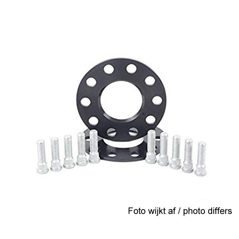 H&R DRS-System Wheelspacers 15mm per axle - Bolt pattern 5x114,3 - Hub 67,1mm - Bolt size M12x1,5 -  Mazda/Ford - Black