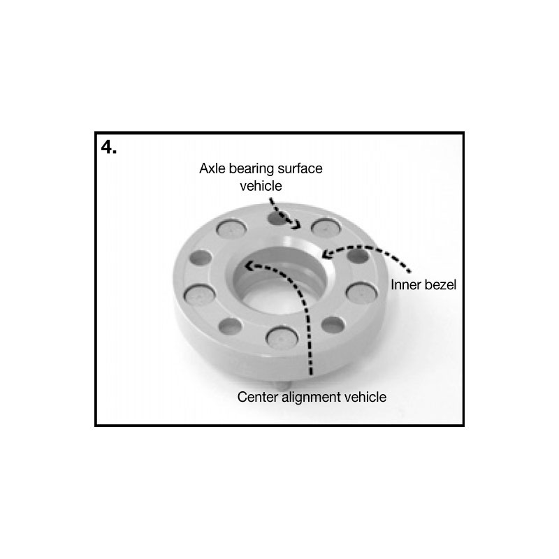 H&R DRM-System Wheelspacers 15mm 5x120 - Hub 64,0mm - Bolt size M14x1,5 -  Honda - Black