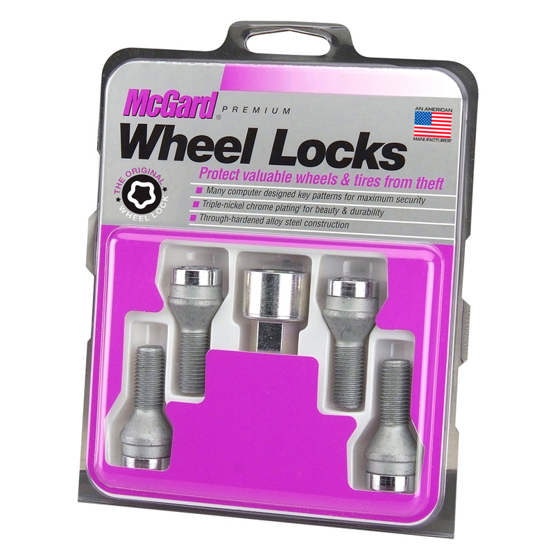 McGard Wheel locking bolts M12x1.50 - Conical - Length 42.1mm (17mm hex)