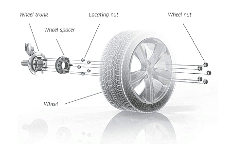 Pro Spacers Toyota Auris 10.12-.. 5x114,3 30mm Eibach