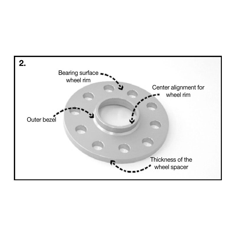H&R DR-System Wheelspacers 17mm 5x114,3 - Hub 67,0mm - Bolt size M14x1,5 -  Alfa/Ferrari/Maserati