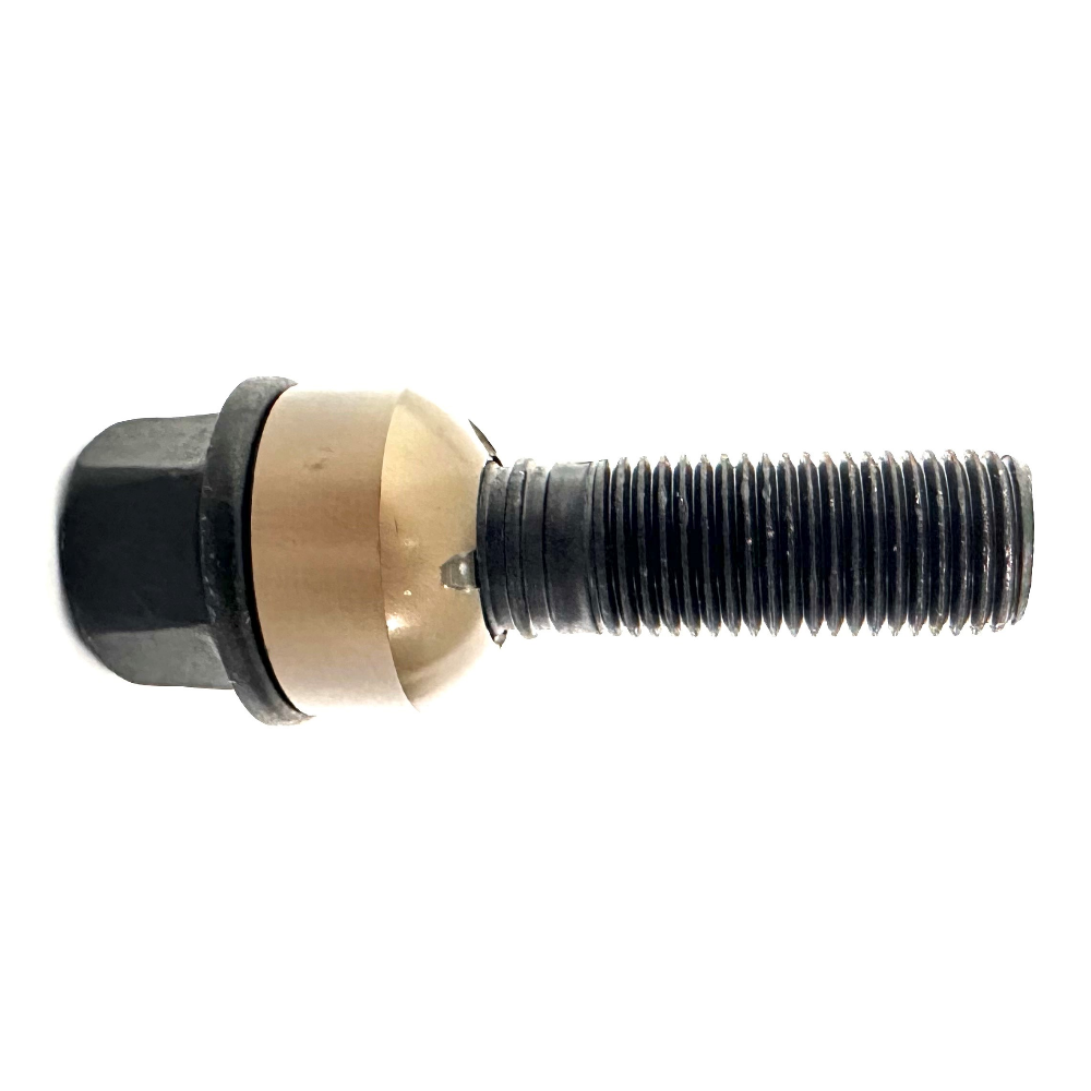 Wielbout M14 x 1,5 45mm Porsche R14 Zwart 2-delig