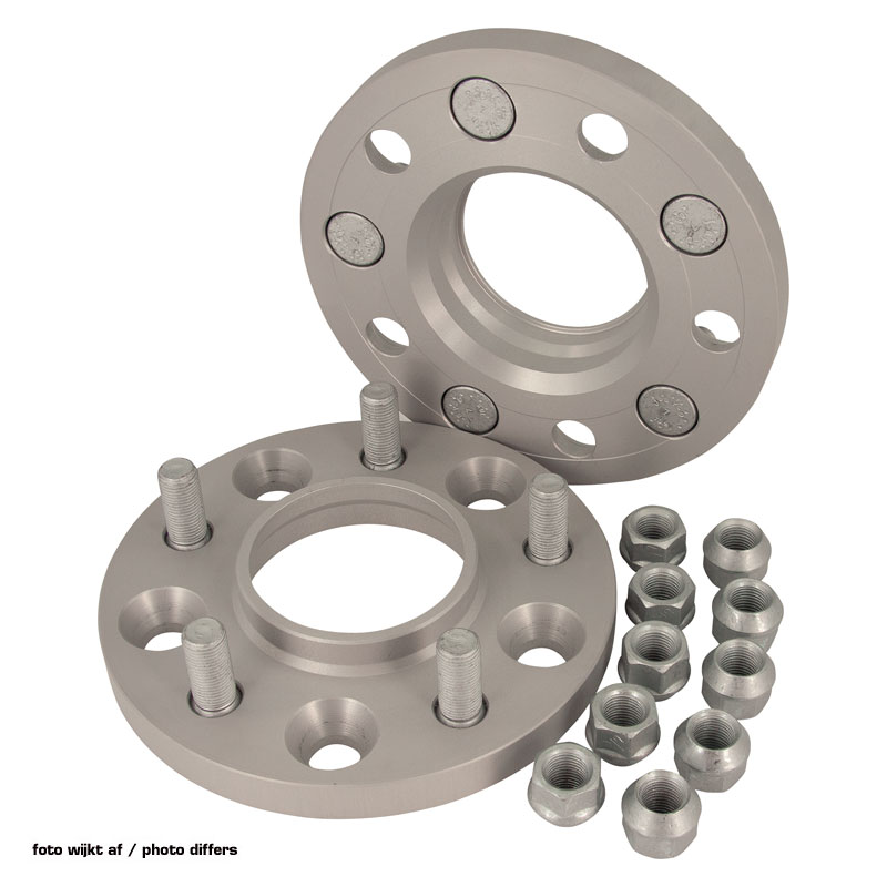 H&R Wheel Spacers 25mm 4x100 - Hub 54,1mm - Bolt size M12x1,5 -  Daihatsu/Fiat/Hyundai/Kia/Mazda/Toyota