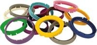 Centering ring 67,0-52,1 Green/White (PLW,Schm,CMS,DBV,Stilauto)