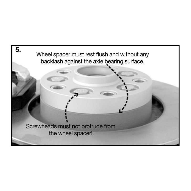 H&R DRA-System Wheelspacers 25mm 5x112 - Hub 66,5mm - Bolt size M14x1,5 -  Mercedes - Black